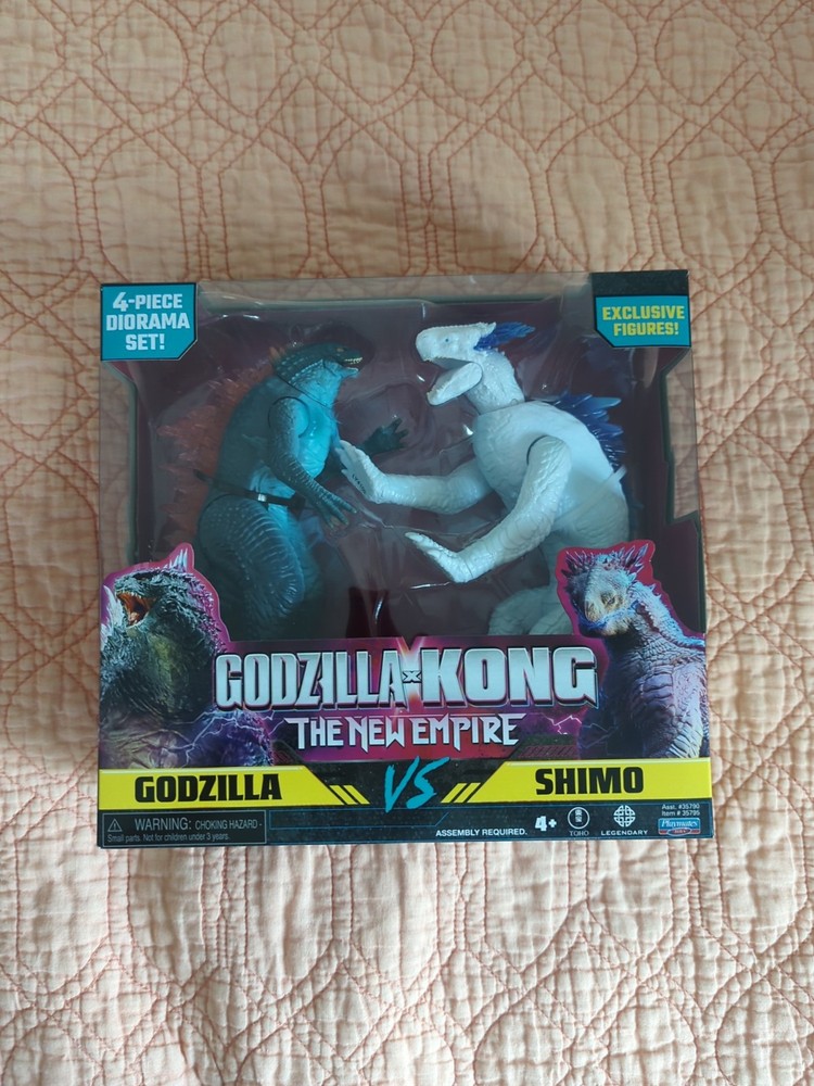 Godzilla X Kong The Empire Godzilla Vs Shimo Pack of 2 Action Figure
