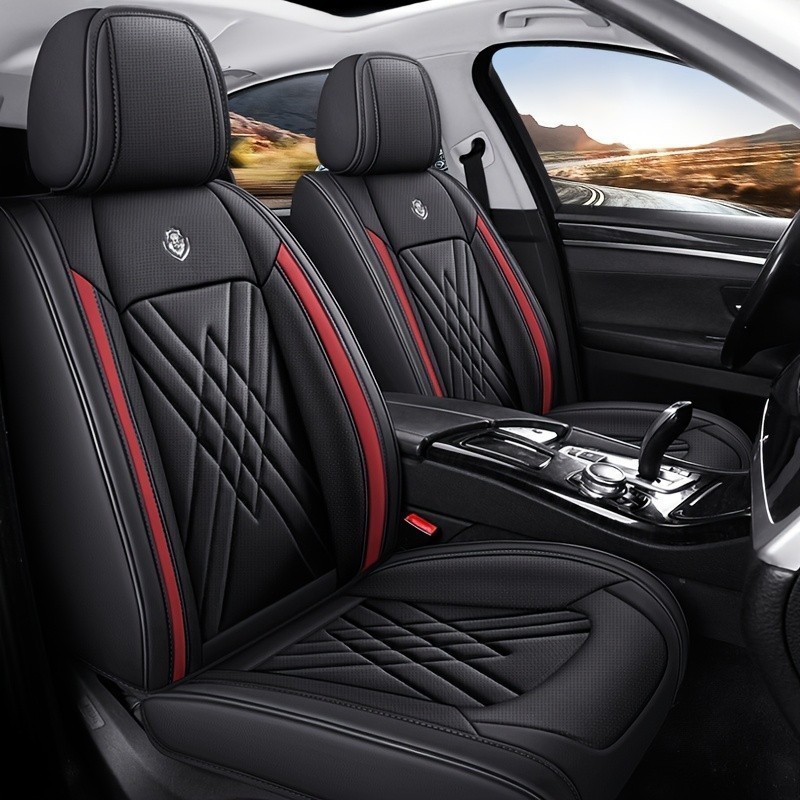 For Ford's Full Range 5-Seat Full Coverage Faux Leather Car Seat Covers