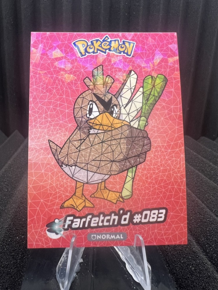 Farfetch'd #83 - Cracked Ice Holo - Crystal Collection 2024 - Pokemon Card