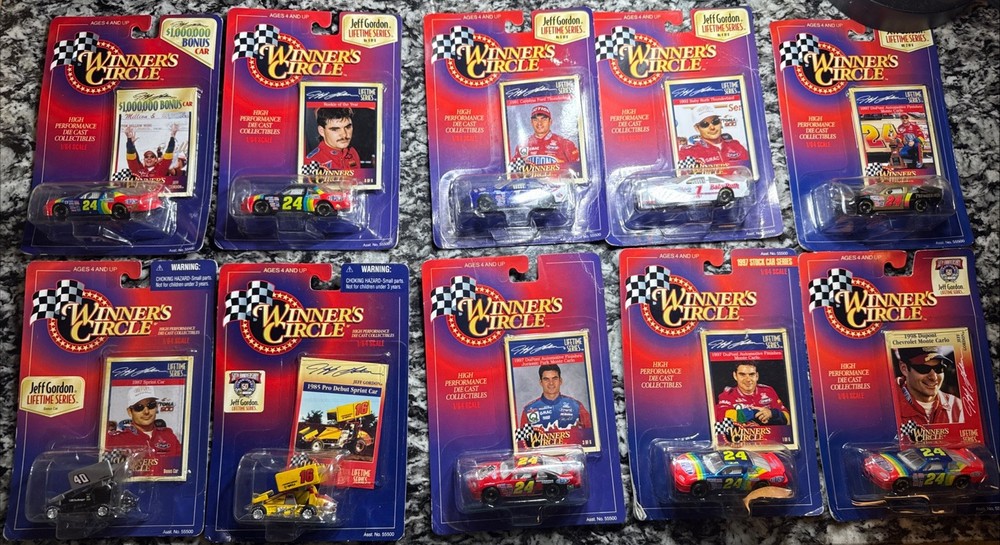 1997 Jeff Gordon Winter Circle Limited Edition 10-Series Complete Set-image