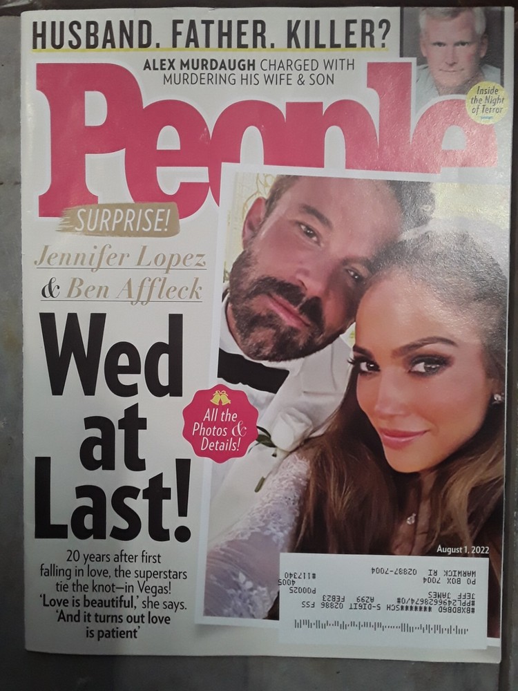 People Magazine, Demi Moore Ben Affleck Jennifer Lopez Ivana Trump Billy  8-1-22