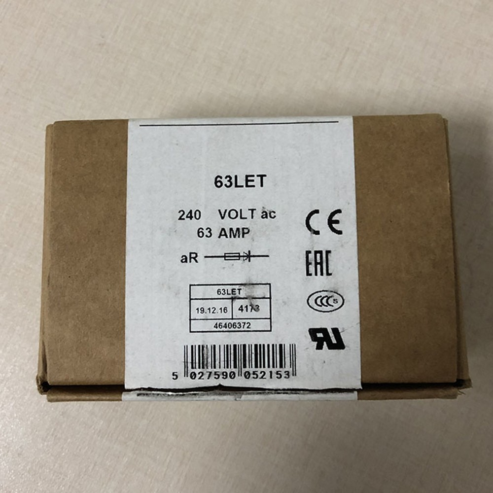 10PCS NEW Bussmann BS88:4 63LET 240V 63A Fast Fuse Free shipping