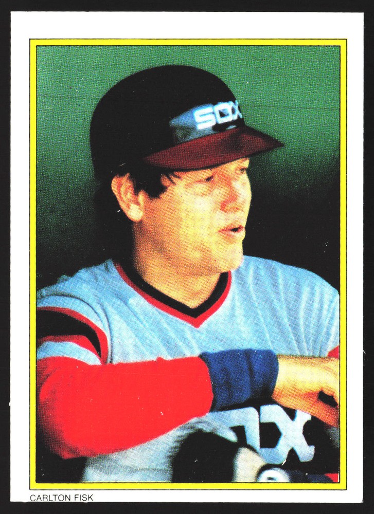 1983 Topps Carlton Fisk #17 All-Star White Sox Collector's Edition