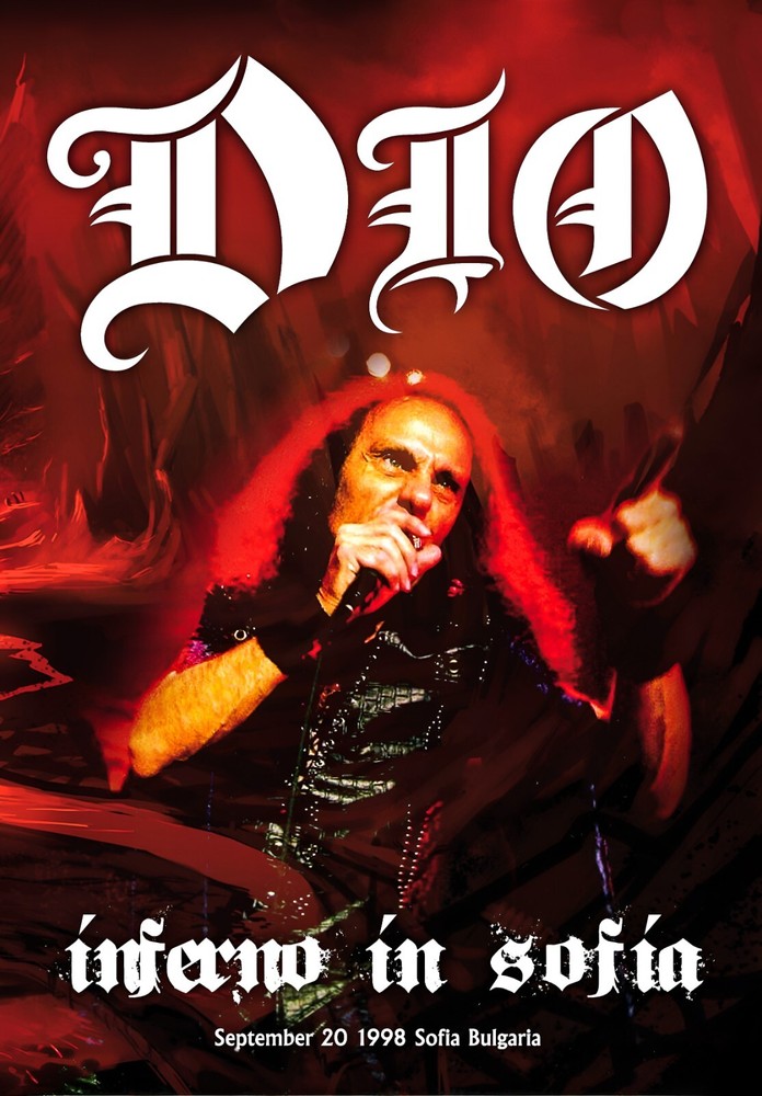 DIO Inferno in Sofia Retro Vintage Concert Poster Wall Art 11