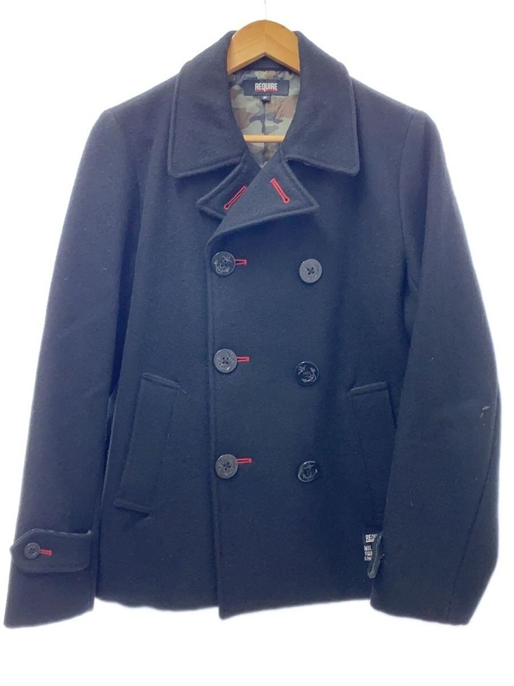 Require/Peacoat/M/Wool/Blk 7723