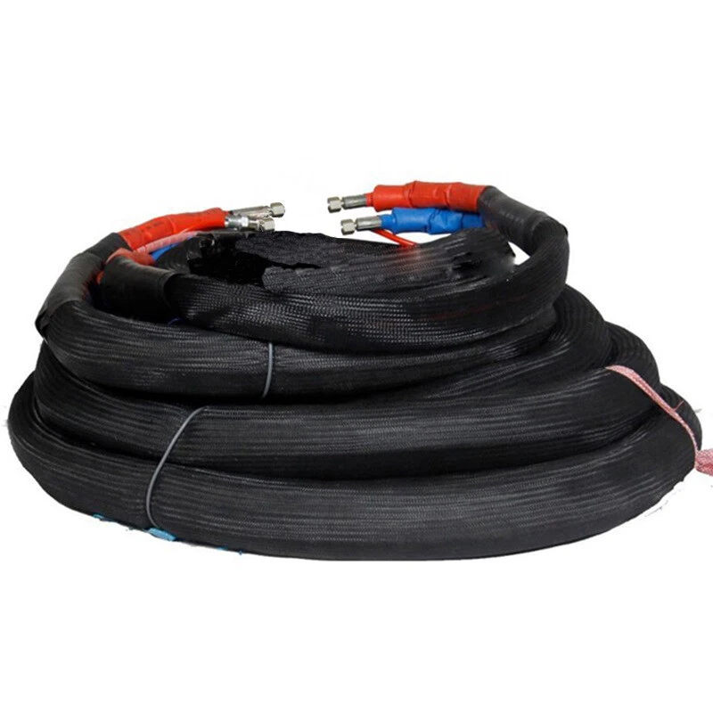 15M Polyurethane PU Foam Hose Heating Hose Heater Pipe for Spray Foam Machine