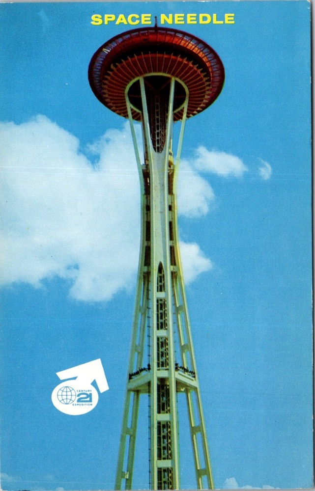 Seattle Washington World's Fair Century 21 Expo Space Needle Postcard      27603