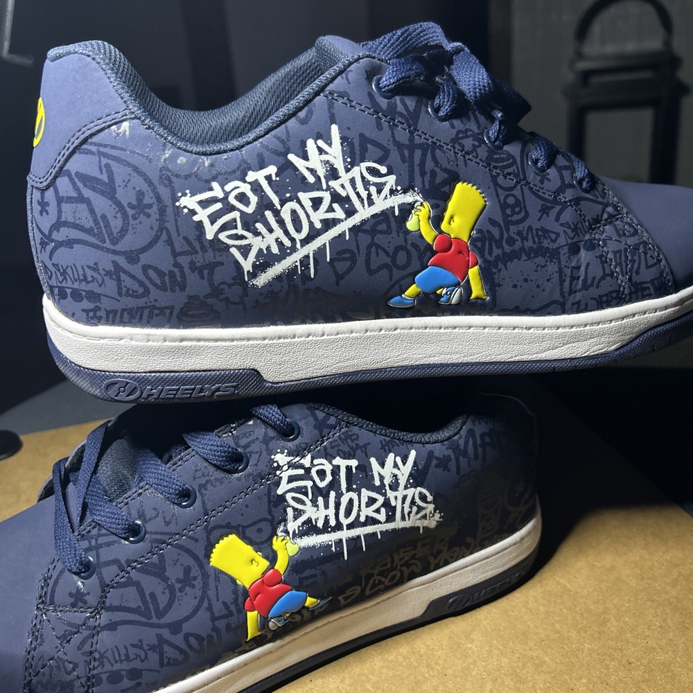 Heelys Split Simpsons Navy Men’s Athletic Sneaker