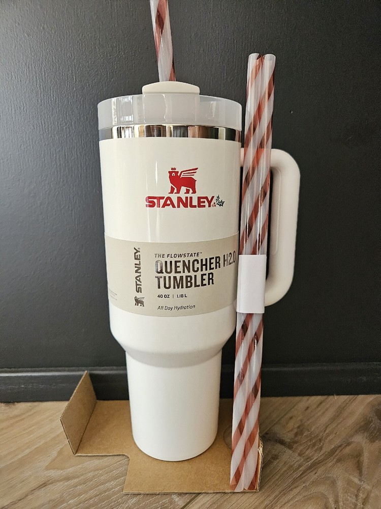 🎄Стакан Stanley Mistletoe Twist The Quencher H2.0 Flowstate 40 унций Cyber Monday-image