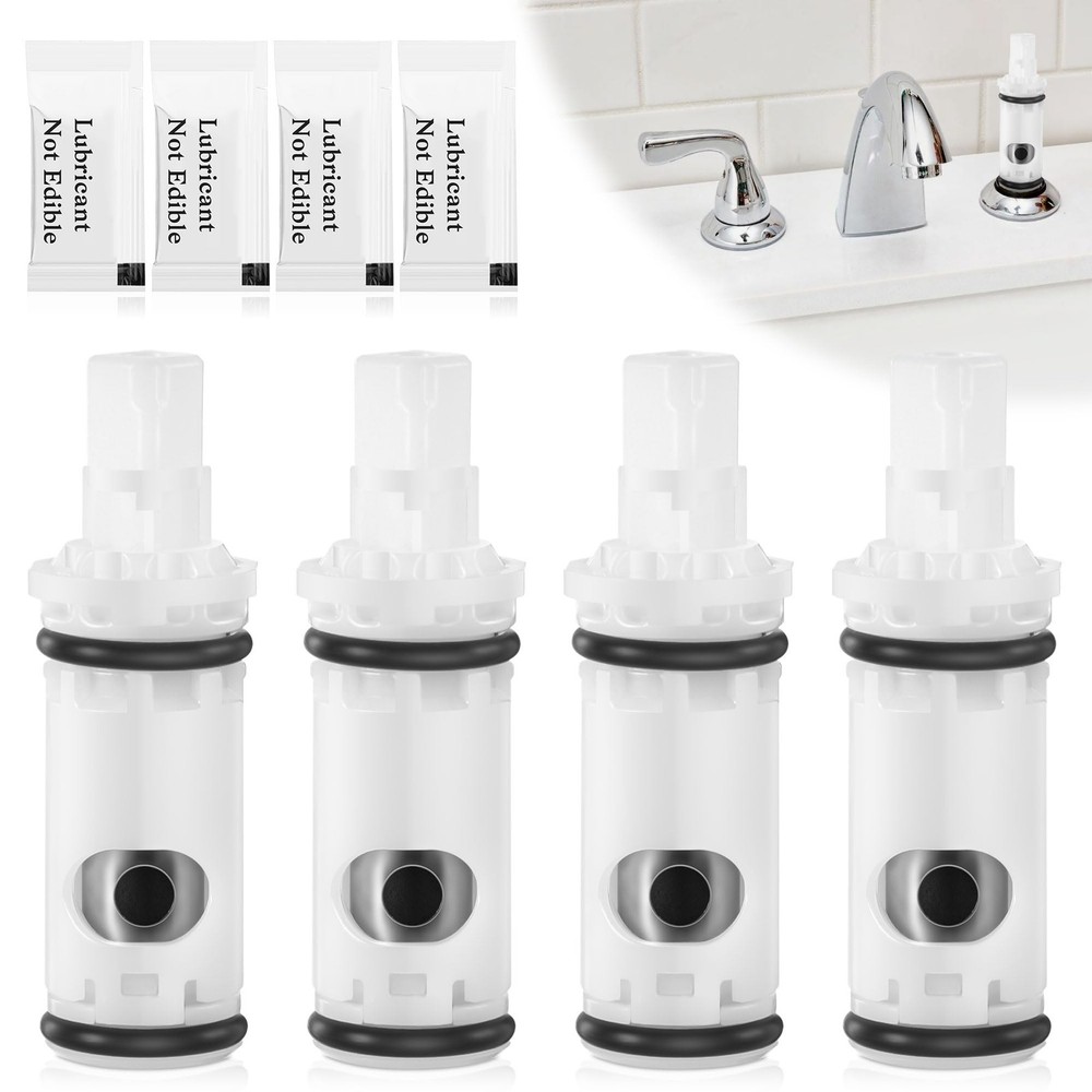 Faucet Cartridge Replacement Kit Compatible with Moen 1224 1224B Double Handl...