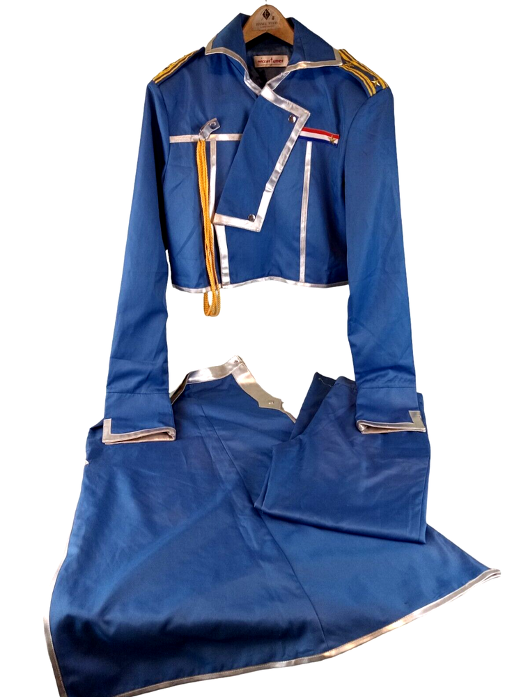 MICCOSTUMES Full Metal Alchemist 3 Piece Uniform Costume Size M Medium Cosplay