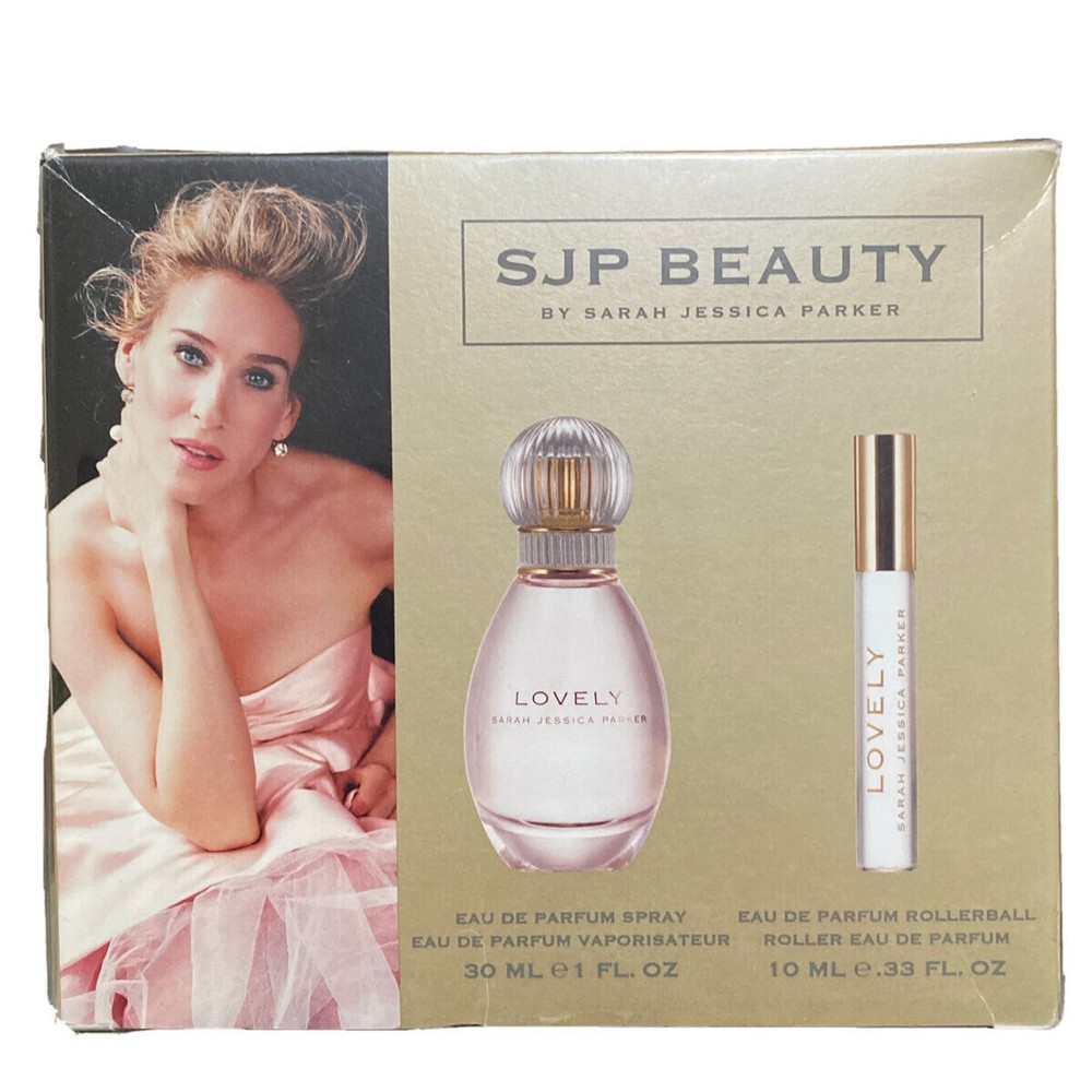 Lovely sarah jessica parker 2 pcs set: 1 oz eau de parfum spray + 0.33 eau de pa