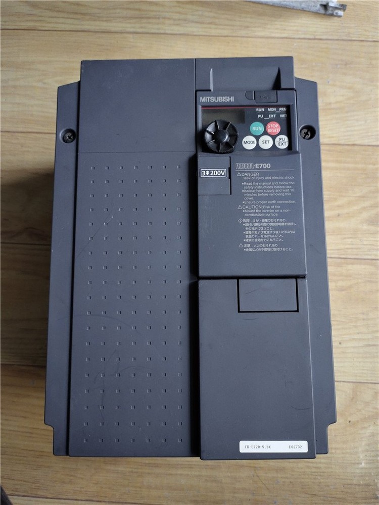 1PC Used Mitsubishi Inverter FR-E720-5.5K FRE7205.5K FRE720 Fully tested