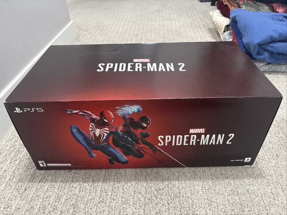 Spider-Man 2 Collectors Edition PS5 NEW Complete Bundle