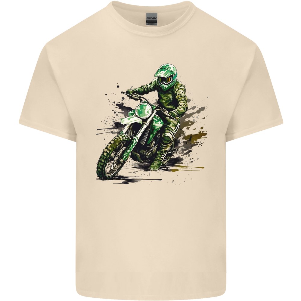 Graffiti Motorcross MotoX Motorbike Biker Mens Cotton T-Shirt Tee Top