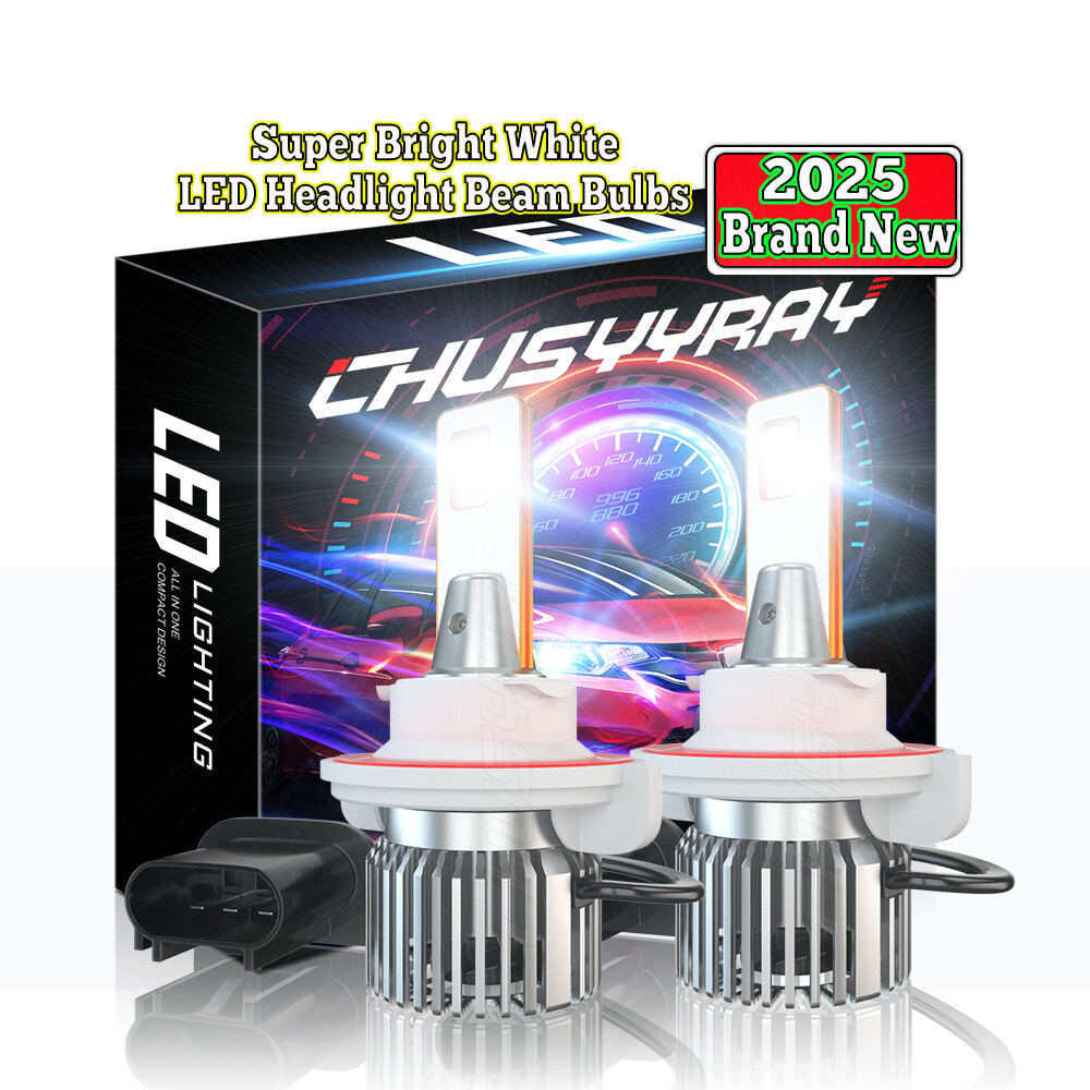 LED Headlight Kit H13 9008 6000K White Hi/Low Bulbs for FORD Freestar 2004-2007