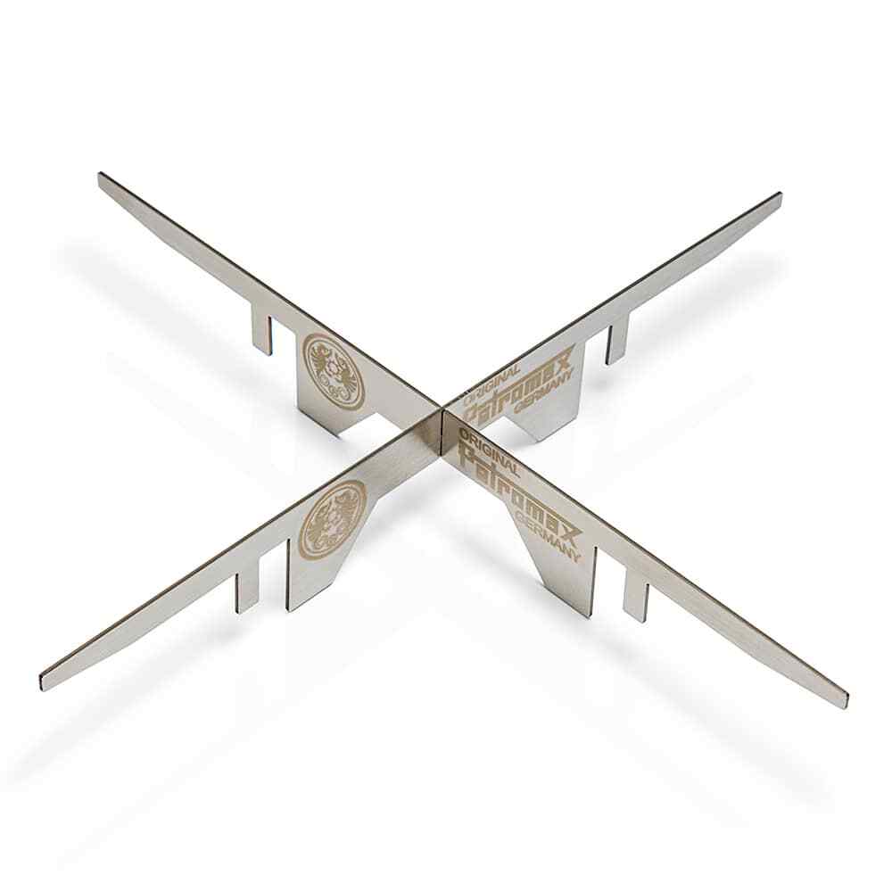 Petromax Stainless Steel Fire Stand, Use with Chimney Starter, Campfire Cooking
