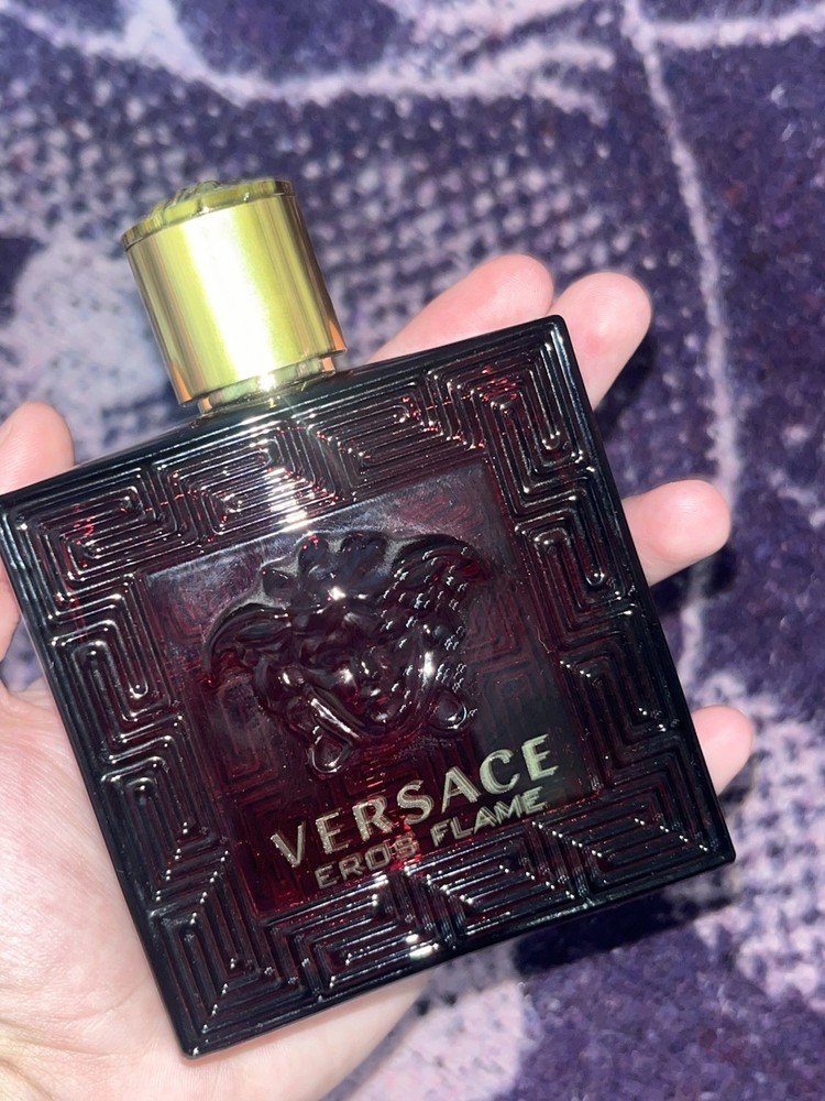 Versace Eros Flame Eau de Parfum 100 mL 3.4 fl oz Regular Size Spray Fragrance