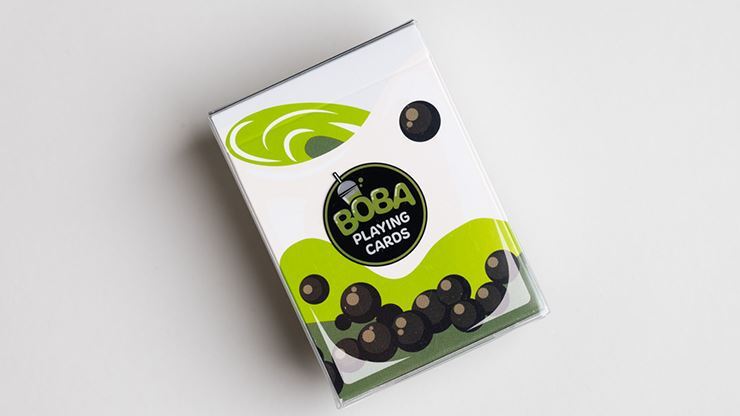 MATCHA BOBA Playing Cards, A Great Gift for Poker Players by BaoBao Restaurant