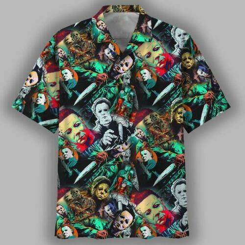 Halloween Horror Michael Myers The Killer 3D HAWAII SHIRT US SIZE BEST PRICE