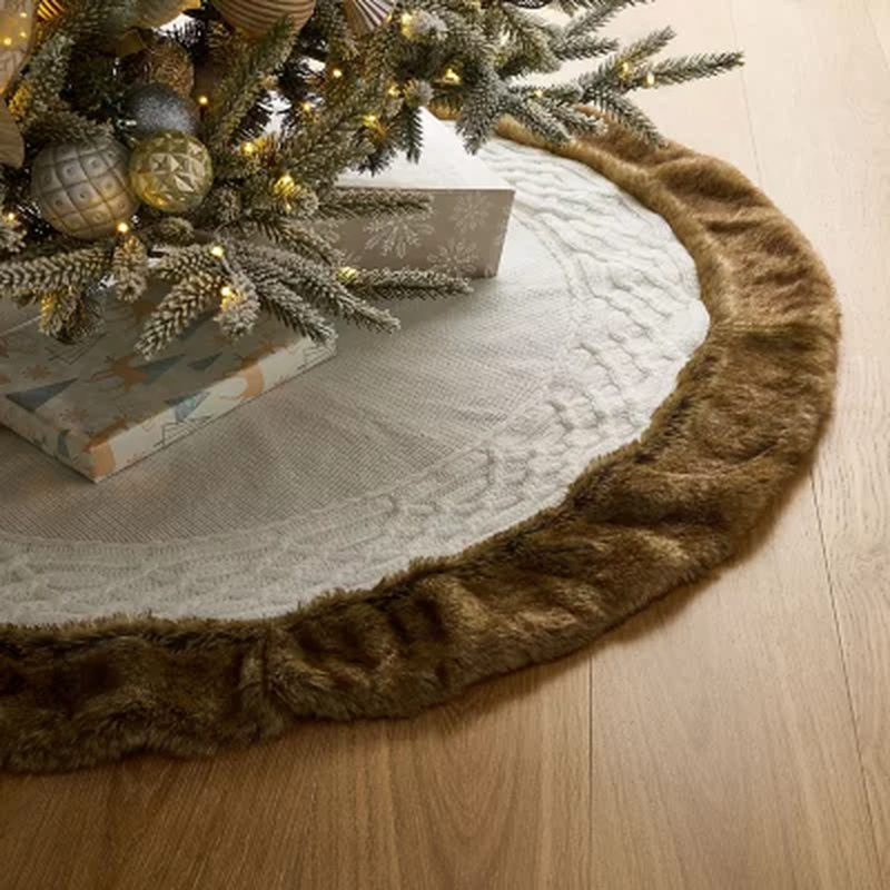 Member's Mark Holiday Tree Skirt – Festive Christmas Decoration