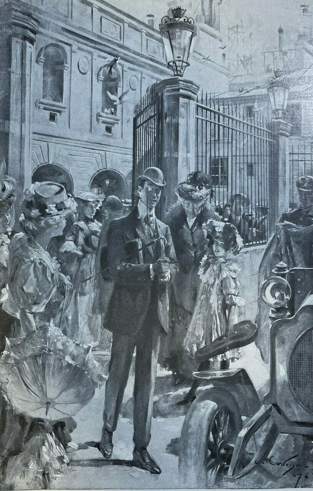 1907 Paris Conservatoire by Artist Boutet De Monvel