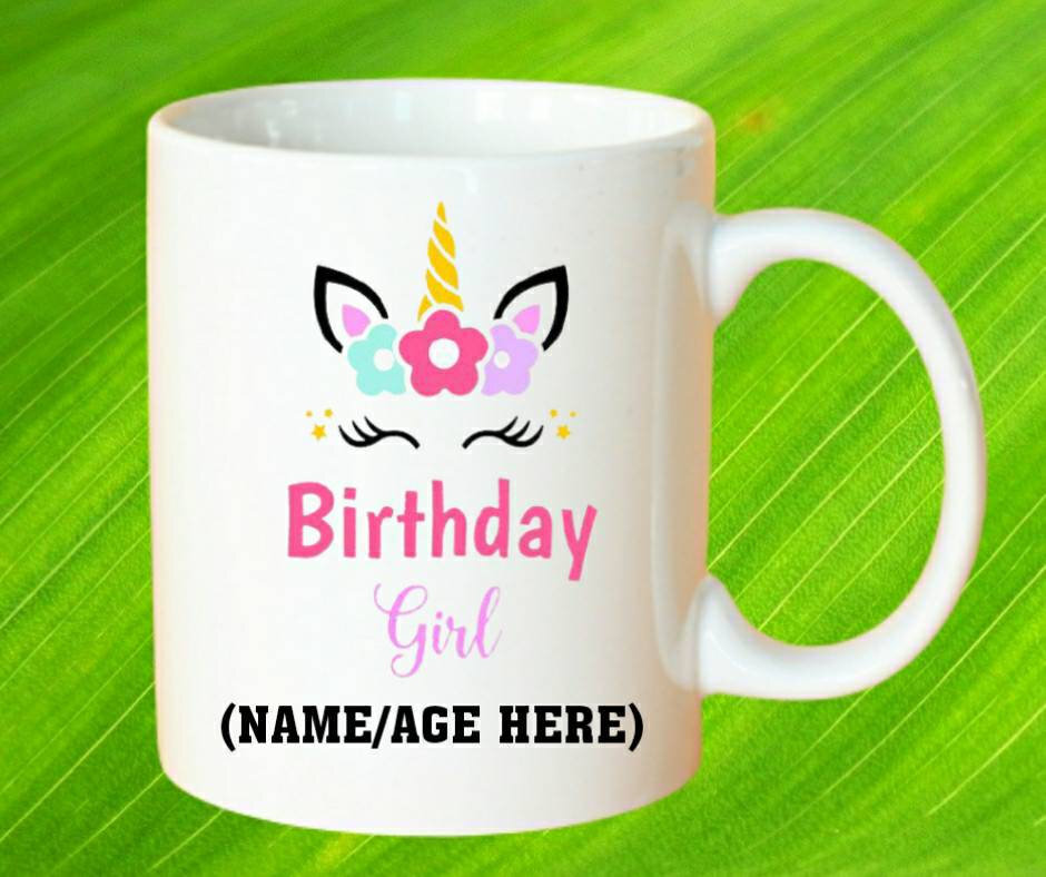 Birthday Girl Mug Celebration Gift Coffee Mug Tea Cup