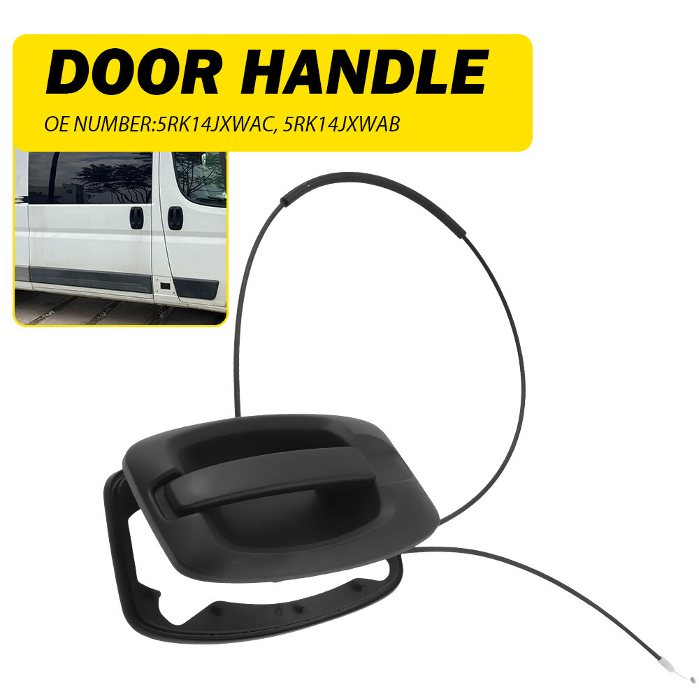 New Sliding Door Handle with Cable For 2014-2022 Ram ProMaster 3500 2500 1500 M