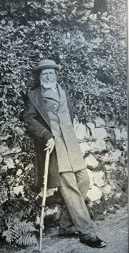 1900 John Ruskin Poet Artist Philosopher illustrated