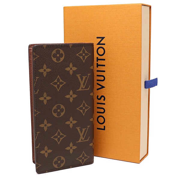 Louis Vuitton Monogram Brazza Wallet M66540 in Brown Canvas