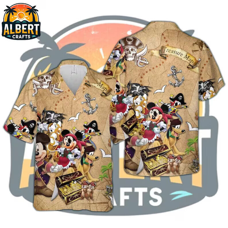 Mickey Caribbean 3D HAWAII SHIRT Mother Day Gift All Over Print Best Price