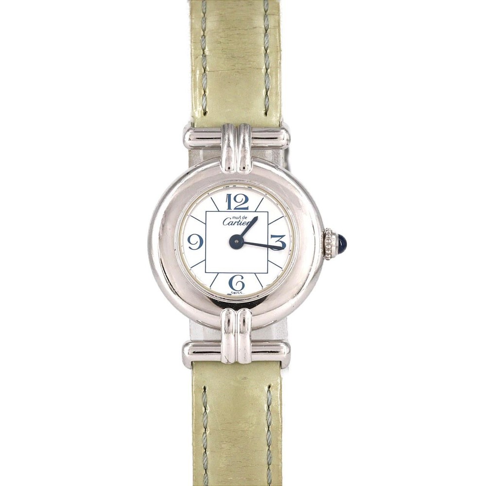 Authentic [Unserviced - Value Price] Cartier Must Colisee SM W1011455 Sil...
