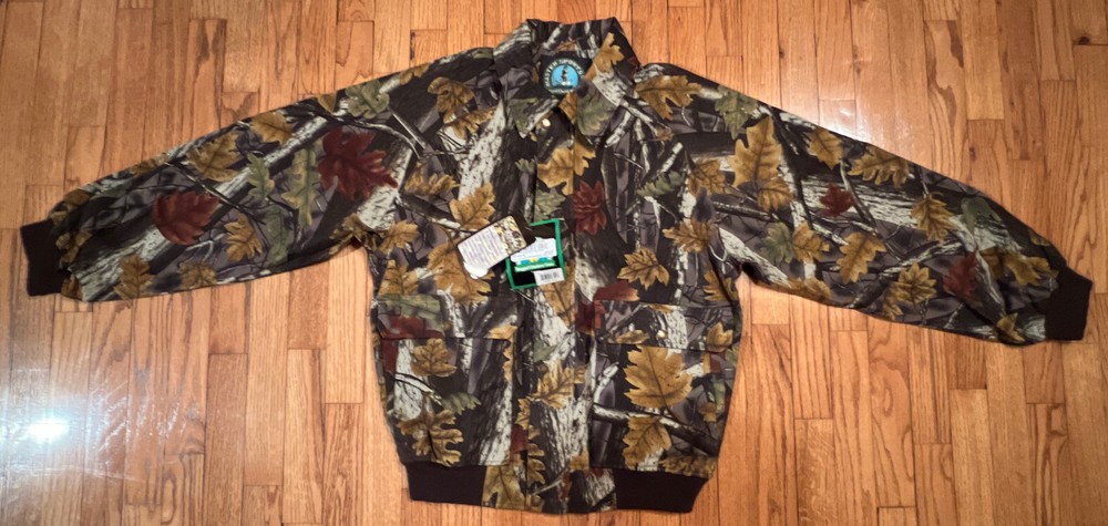 Master Sportsman Camouflage Real Tree Rugged Outdoor Gear Hunting Jacket Med.
