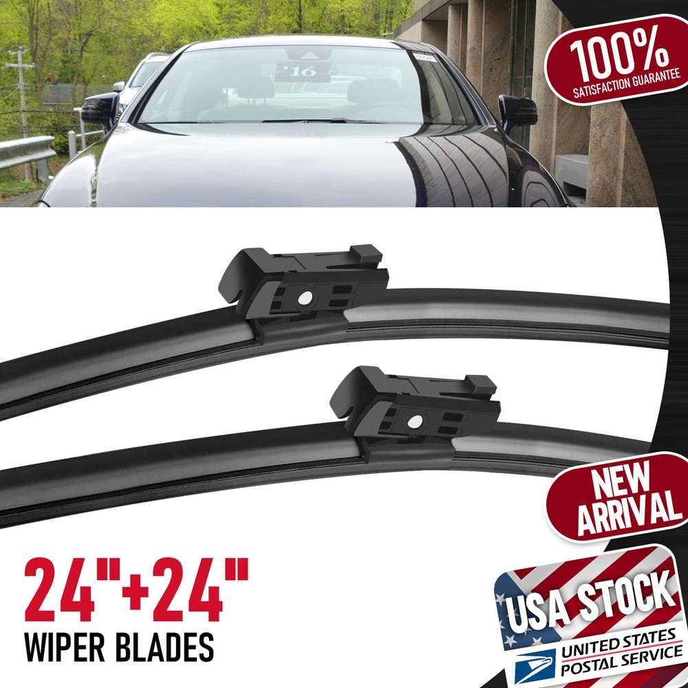 High-Quality Bracketless Front Windshield Wiper Blades 24