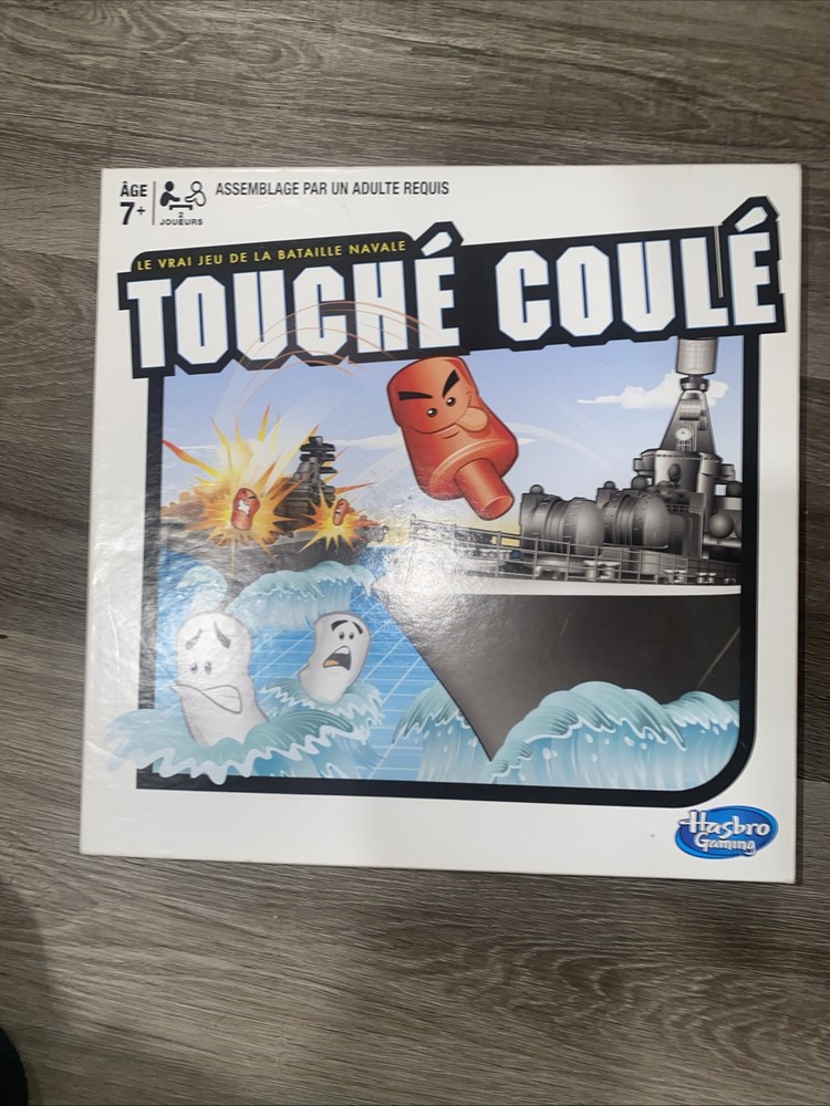 French Battleship Board Game - Touche Coule Extremely Rare - New