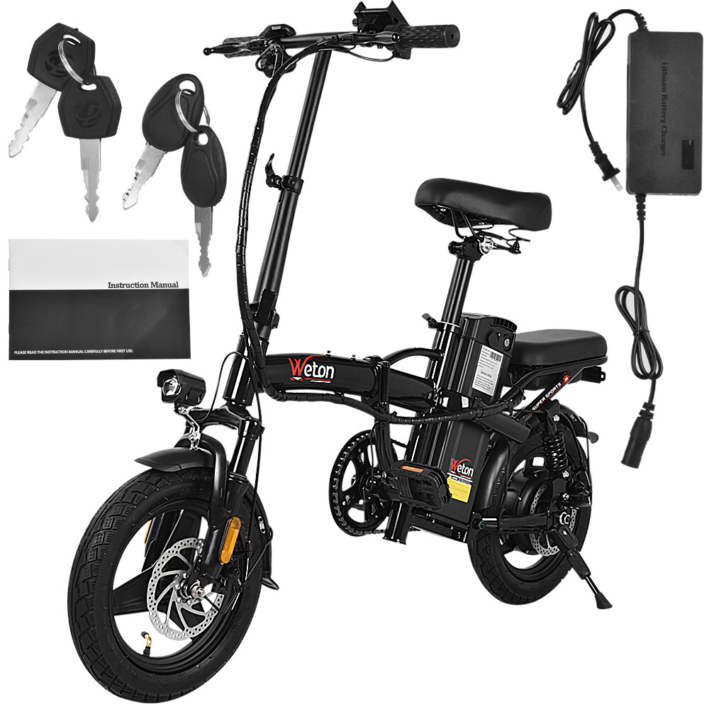 Foldable 22MPH 48V 350W Electric Scooter for Urban Commuting with Seat