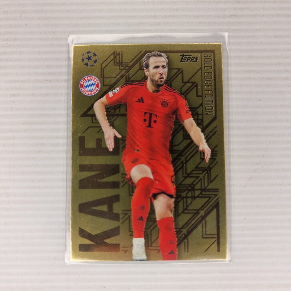 2024-25 Topps Match Attax, Harry Kane #GE6, Gold Edge Edition, Bayern Munich