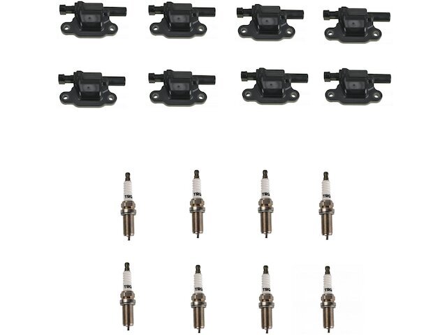 Ignition Coil and Spark Plug Kit fits Cadillac Escalade 2009-2010 6.0L V8 41MNRZ