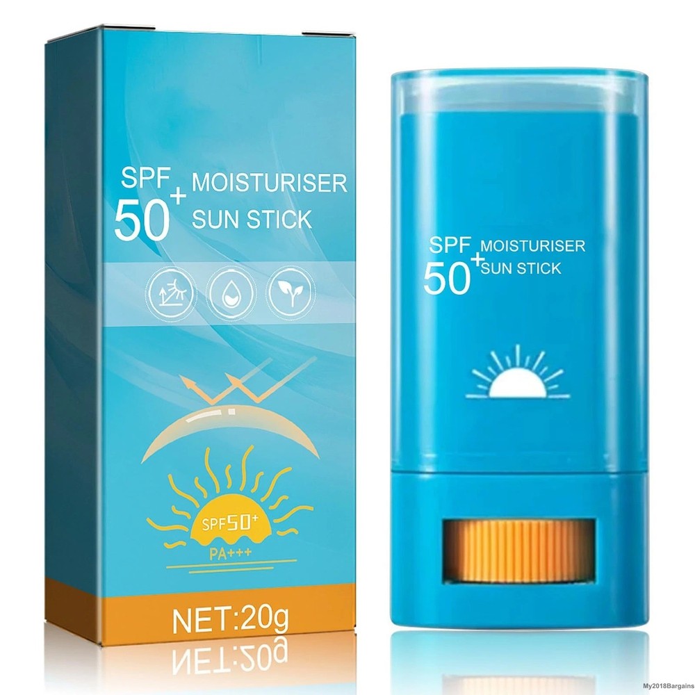 SPF 50 Sunscreen Stick for Face Waterproof All Skin Types