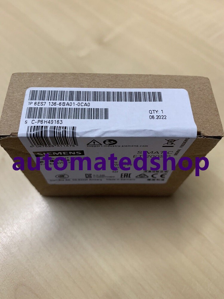 Siemens 6ES7136-6BA01-0CA0 electronic module brand new