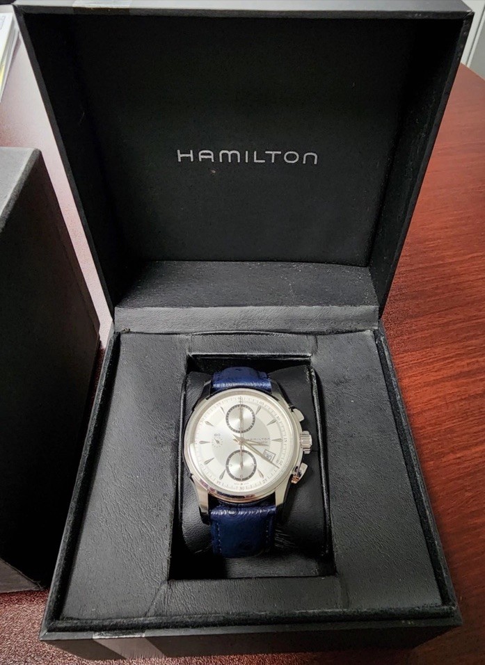 Hamilton Jazzmaster 42mm Automatic Chronograph Watch H326160