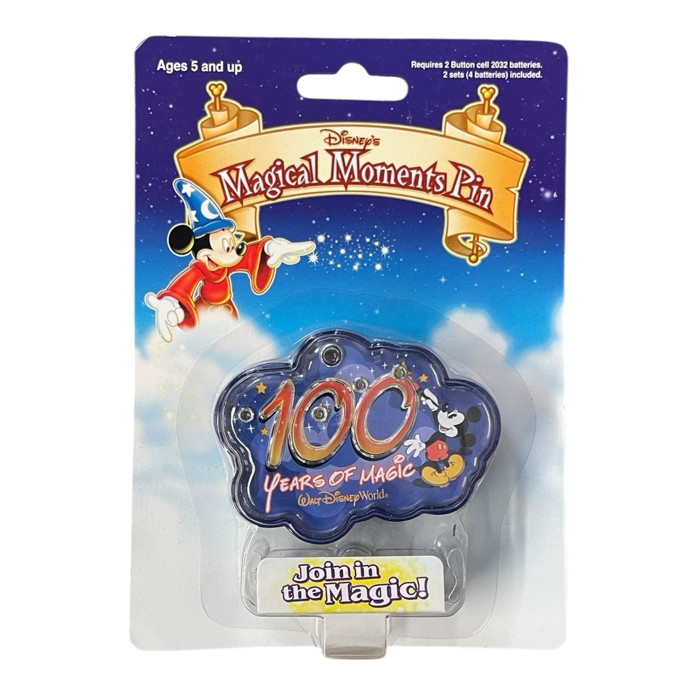 Walt Disney World 100 Years Of Magic Magical Moments Pin