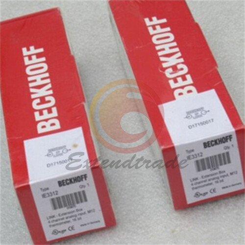 One BECKHOFF module IE3312 New