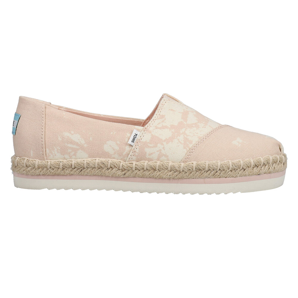 TOMS Alpargata Platform Womens Pink Casual Sneakers 10018247  