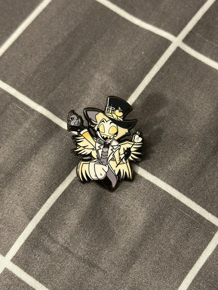 Hazbin Hotel Lucifer Morningstar Mini Fanmade Enamel Pin