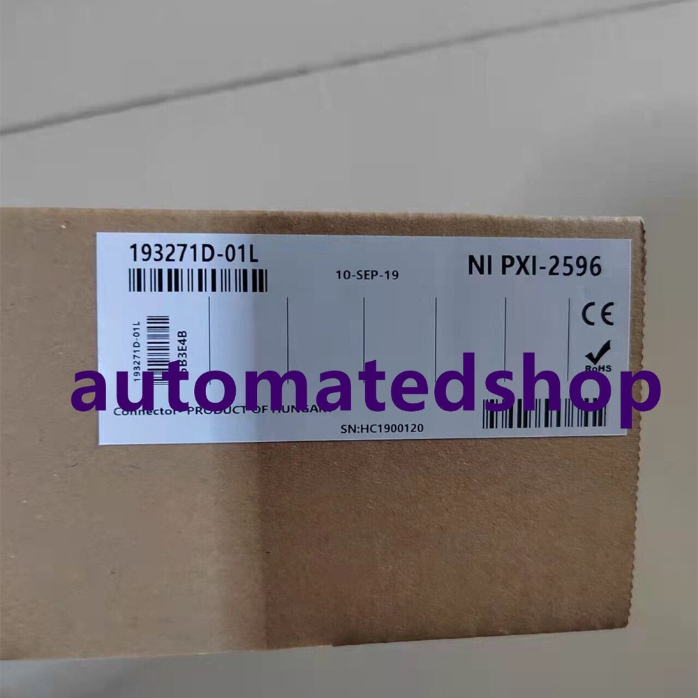 NI PXI-2596 Multiplexer Switch Module 193271D-01L New