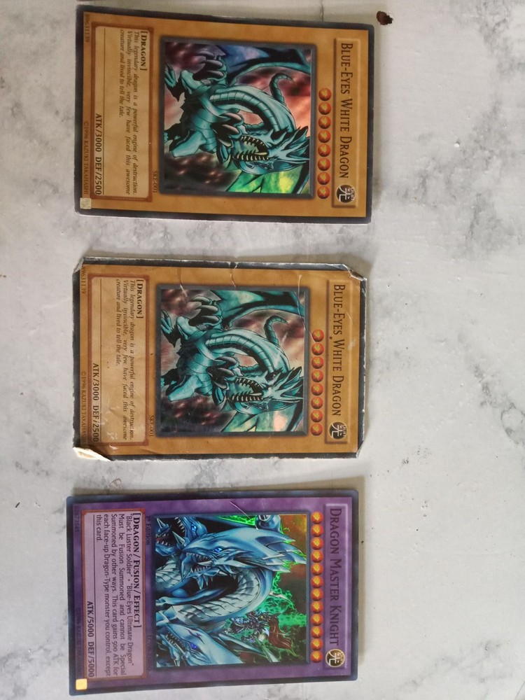 Yu-Gi-Oh TCG Egyptian God Cards Set - Obelisk Slifer Ra Legendary Deck