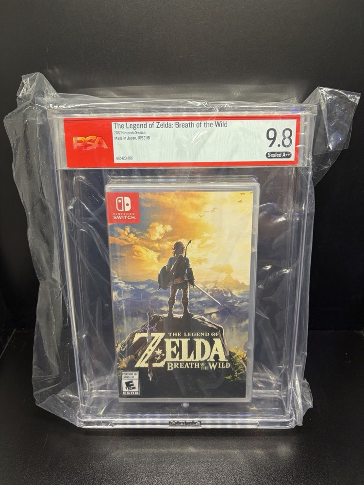 The Legend of Zelda: Breath of the Wild - Nintendo Switch PSA 9.8 A++ (Graded)