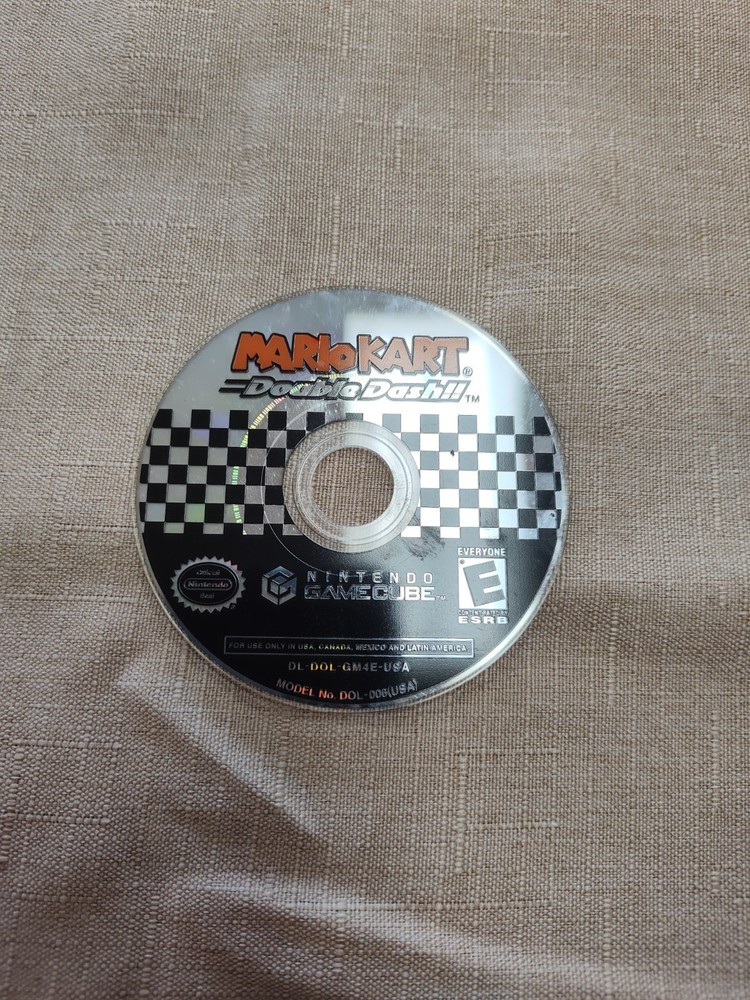 Nintendo Gamecube Mario Kart Double Dash Disc Only Tested & Working!!
