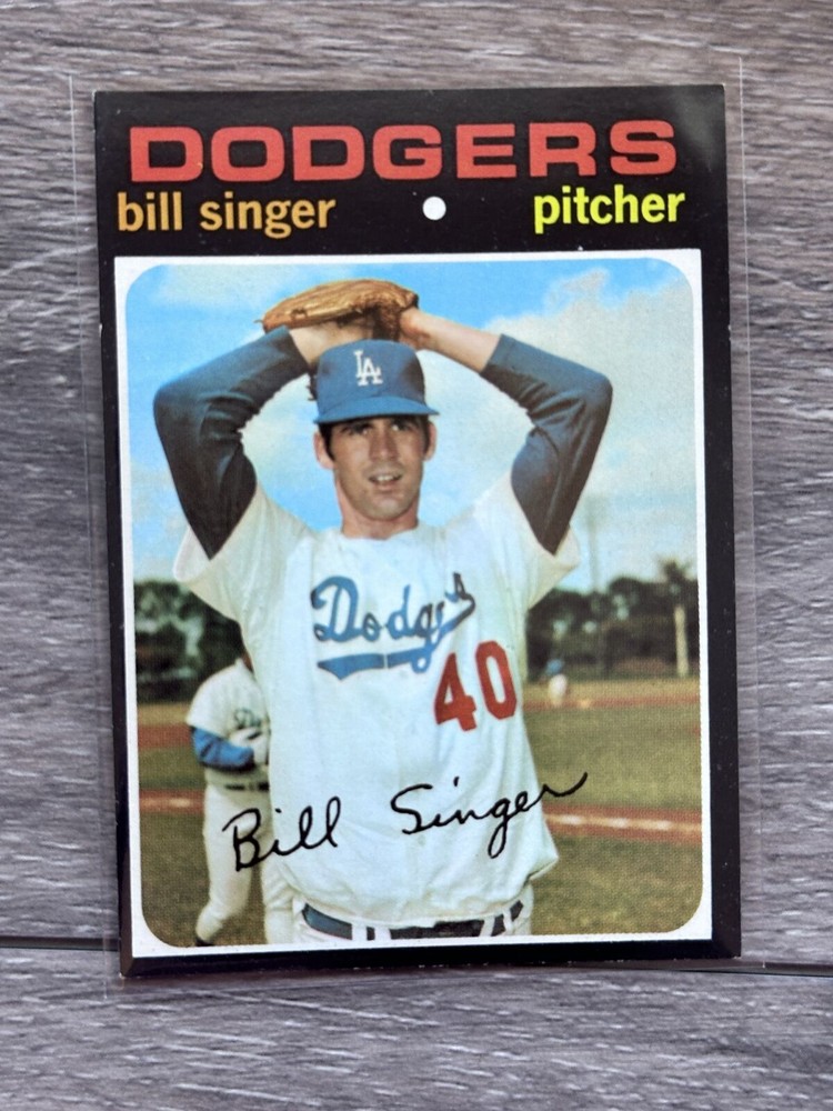 # 145 Bill Singer Los Angeles Dodgers 1971 Topps